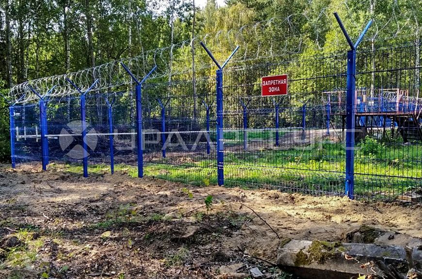 3D ограждение Шереметьевского радиоцентра ОВД
