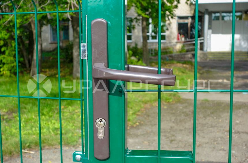 Ограждение из 3D панелей для Бердюгинской СОШ
