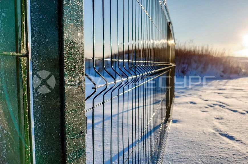 Ограждение 3D для завода Бутилированных вод
